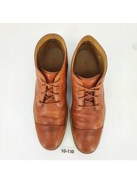 Cole Haan Grand Men\'s Size 10.5 Shoes Leather Brown Casual Wing Tip C21160 main image 8